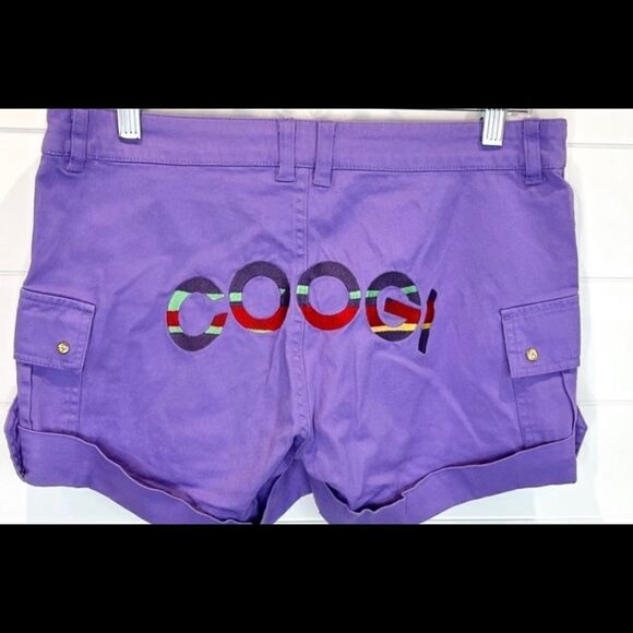 🌺3 FOR $20🌺 - Coogi purple lavender cotton shorts size 7/8 - Picture 1 of 6